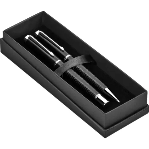 Alex Varga Sashenka Ball Pen & Rollerball Set Gift Box Open